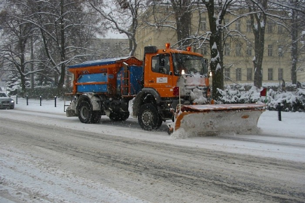 Zimní údržba silnic v měsíci lednu trhala rekordy
