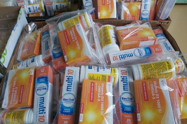 Vitamínové balíčky míří ke zdravotníkům i pracovníkům v sociálních službách Zlínského kraje