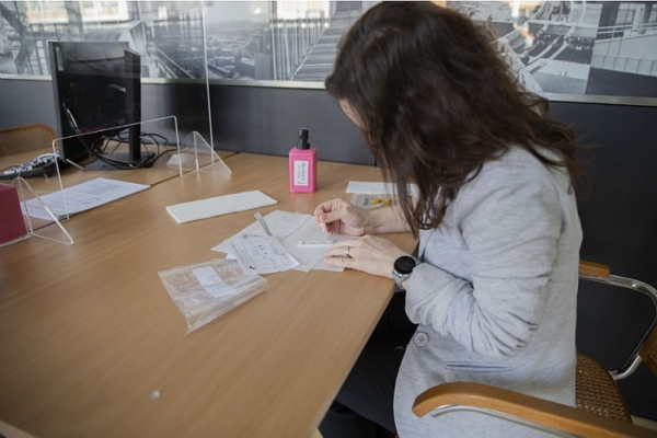 Zaměstnanci Krajského úřadu Zlínského kraje podstoupili testování na koronavirus