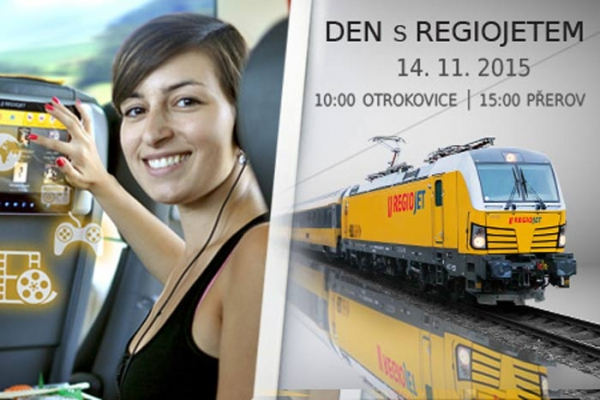 V sobotu představí RegioJet v Otrokovicích nejmodernější dopravní techniku ve střední Evropě