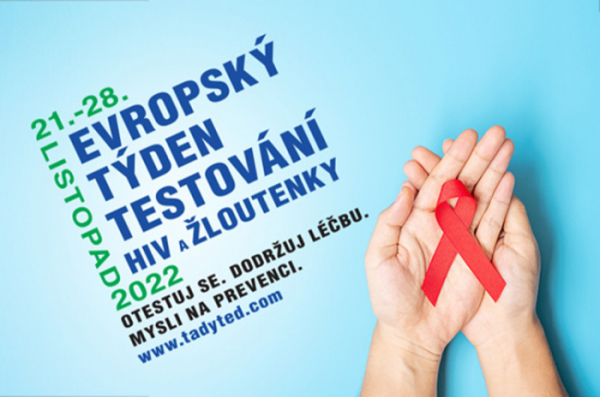 Evropský týden testování na HIV a žloutenky nabízí zdarma anonymní testy