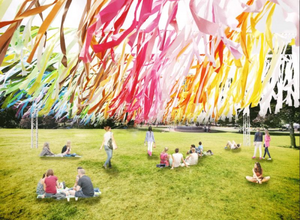 V parku Komenského se během festivalu Zlín žije představí hudební naděje, umělci i rozmanitý život města